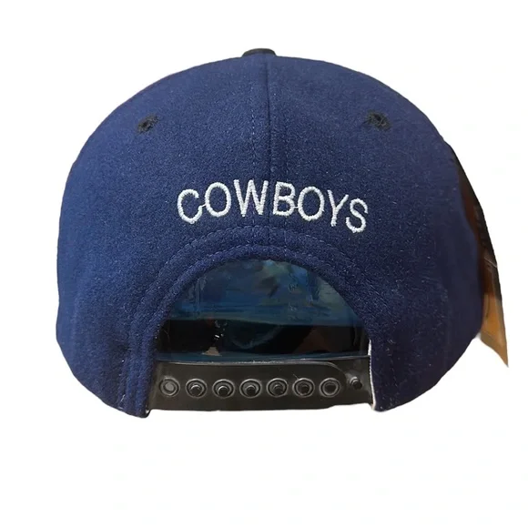 Vintage Dallas Cowboys Super Bowl XXVII World Champs New Era 59/50 Snapback Hat - Picture 11 of 13